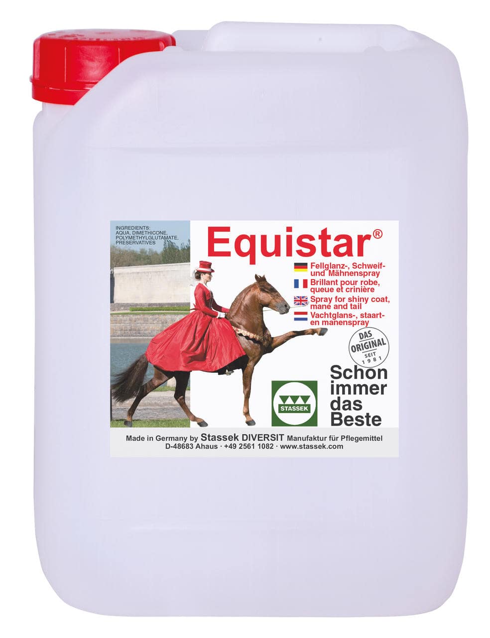 Stassek Lozione Equistar districante per criniera 5000 ml Stassek Lozione Equistar districante per criniera 5000 ml