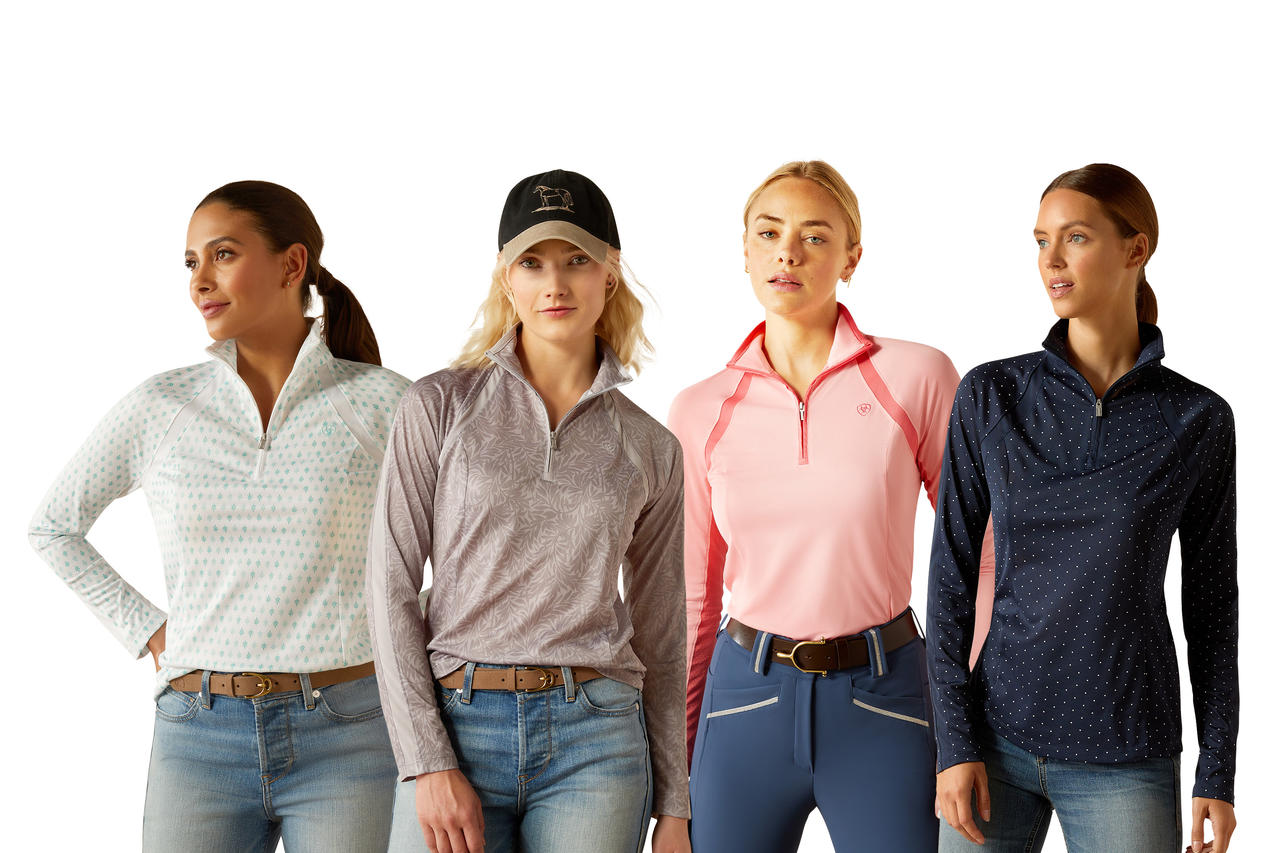 ARIAT Sunstopper 3.0 1/4 Zip Baselayer