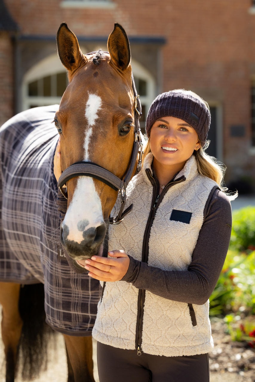 LeMieux Gilet en polaire Teddy Heritage