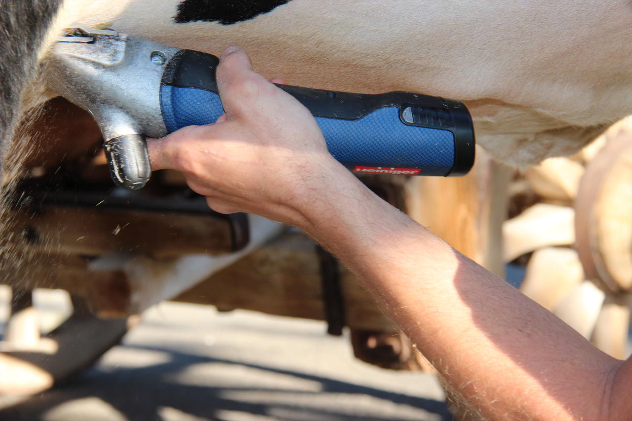 Heiniger Tosatrice a batteria Xplorer