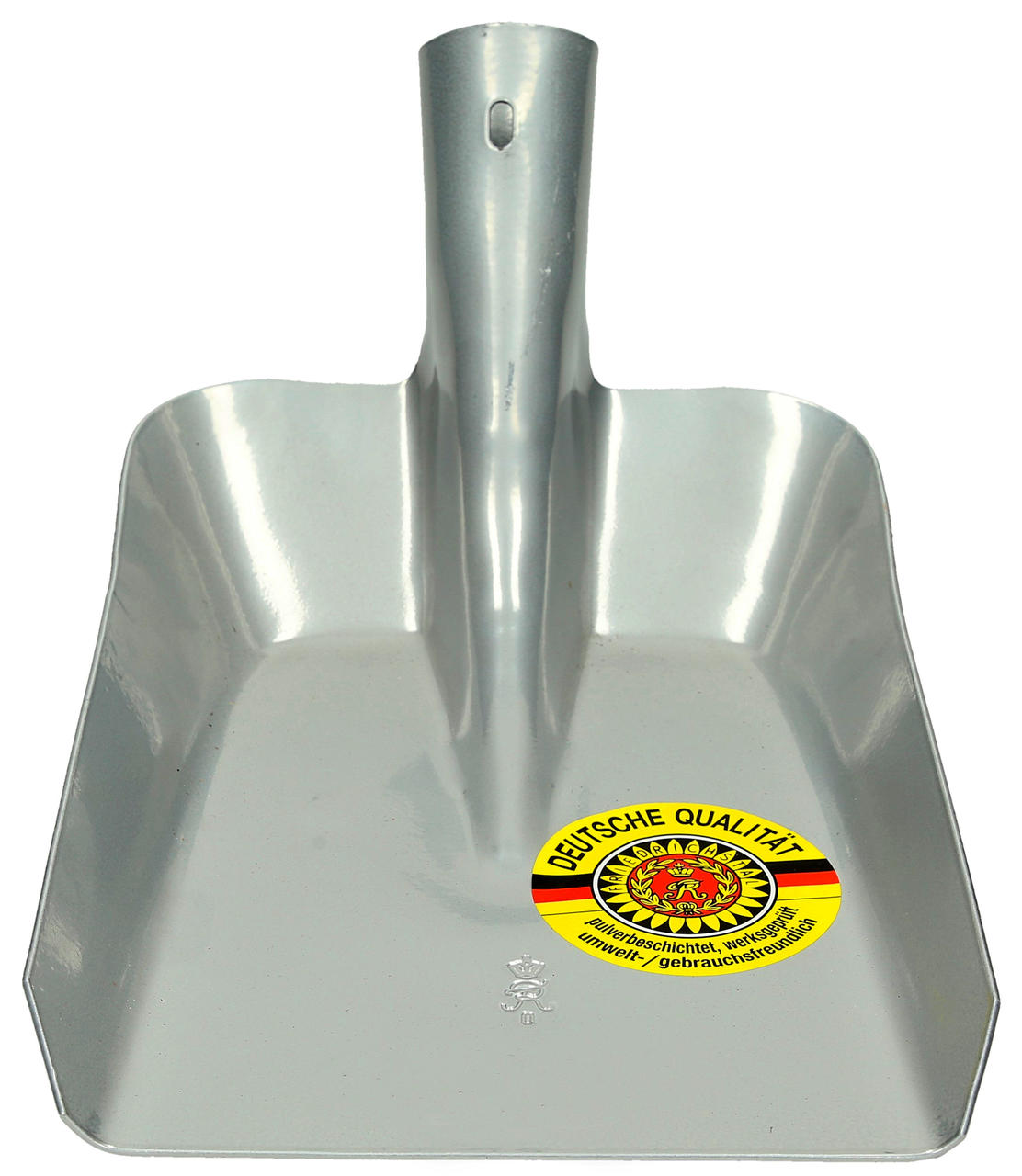 SHW Schmiedetechnik Pala a bordo rialzato Gr. 0, 27 x 20 cm SHW Schmiedetechnik Pala a bordo rialzato Gr. 0, 27 x 20 cm