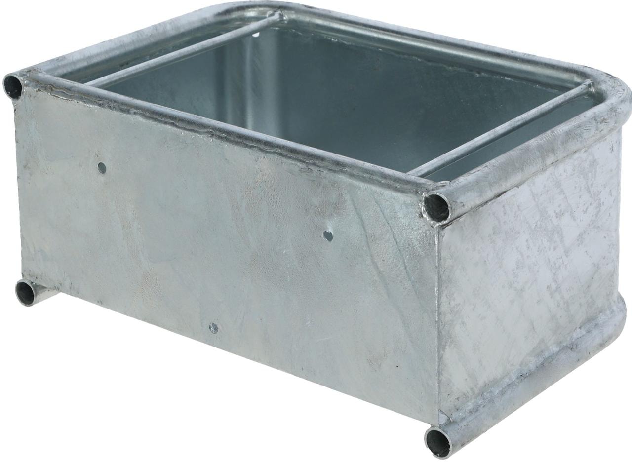 Kerbl Trogolo quadrato zincato