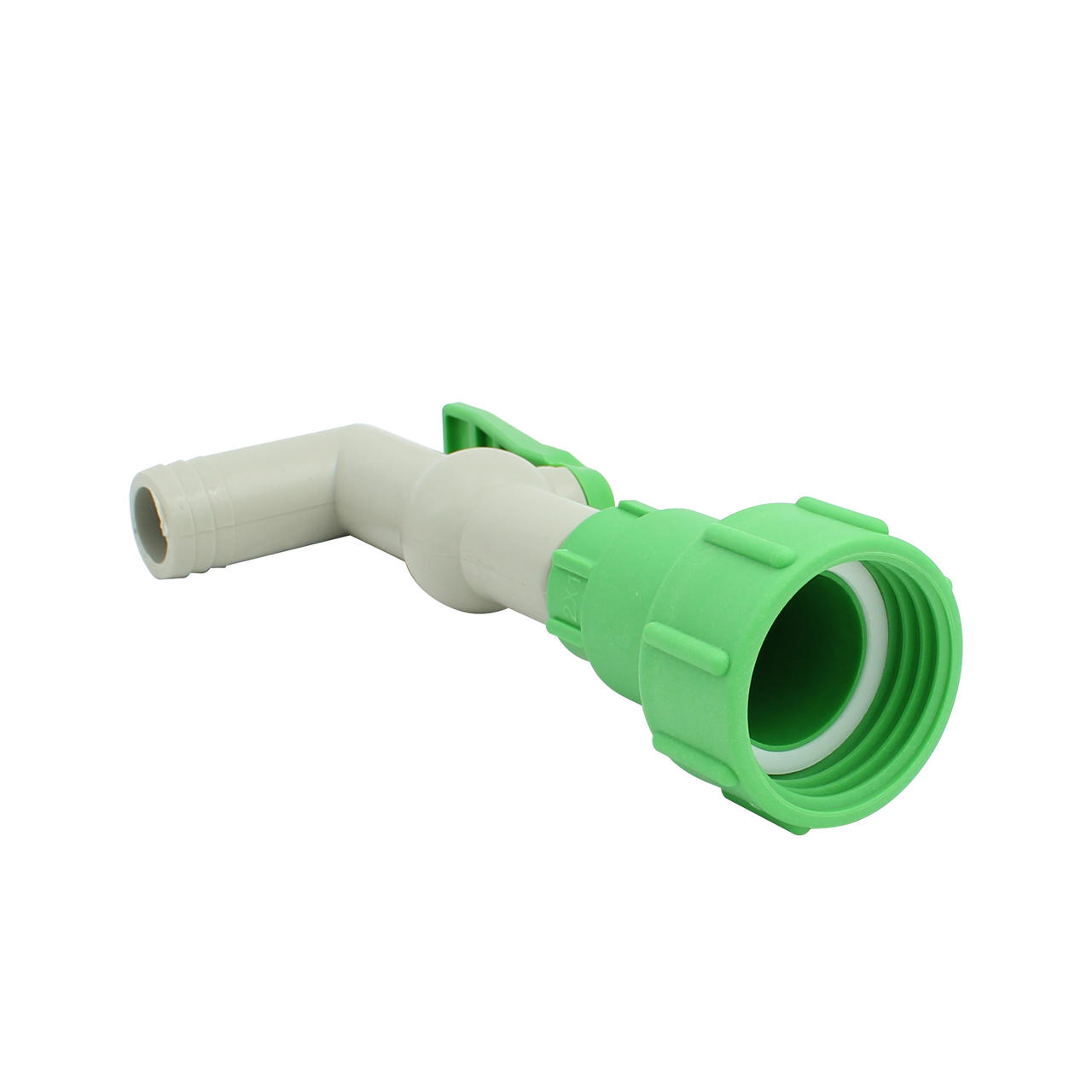 Valvola a sfera IBC da 1 pollice con ugello per tubo flessibile