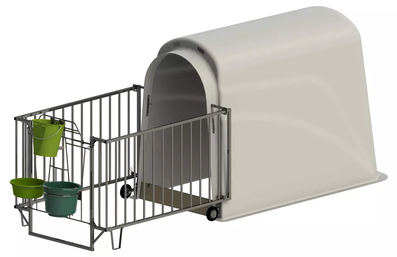 Kerbl Kälberiglu CalfHouse PE UV+ Zaun leicht Kerbl Kälberiglu CalfHouse PE UV+ Zaun leicht