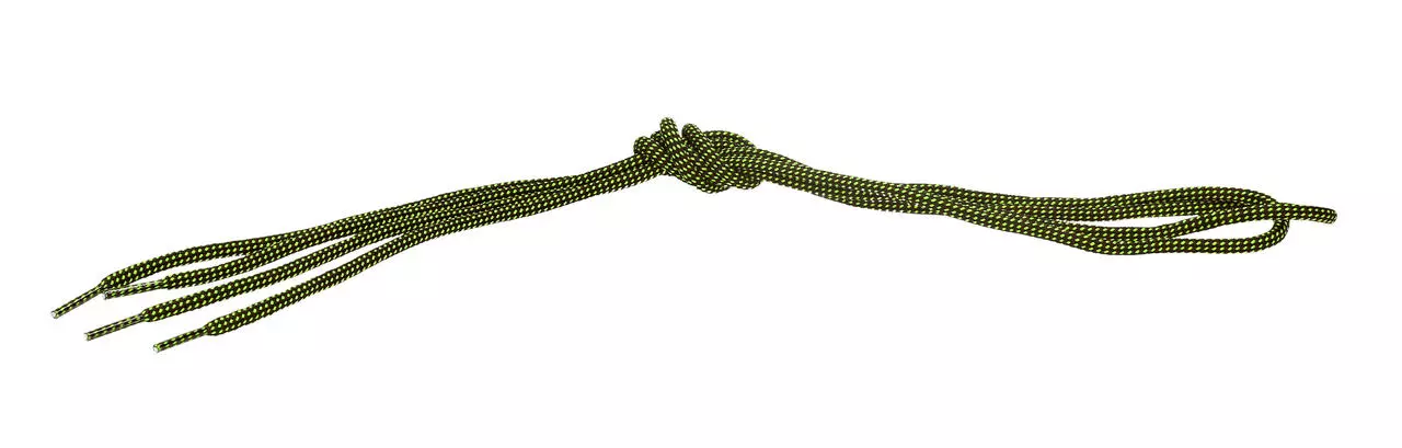 Qualitäts-Schnürsenkel 120 cm schw./grün