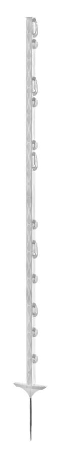 AKO Kunststoffpfahl TITAN 157cm, weiß - 5 ST