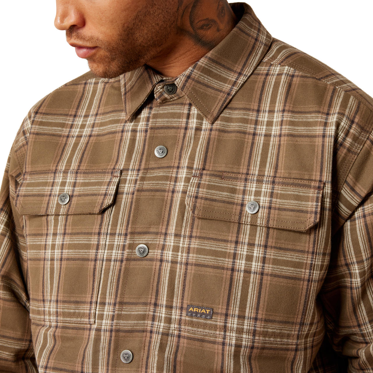 ARIAT Flannel Isulated Shirt, Herren