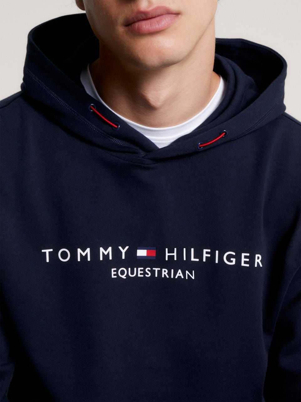 Tommy Hilfiger Felpa con cappuccio con grafica Williamsburg