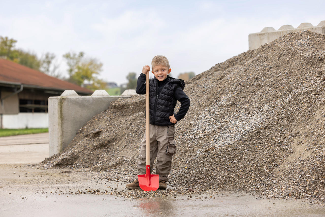 Kerbl Sandschaufel mit Stiel Mini