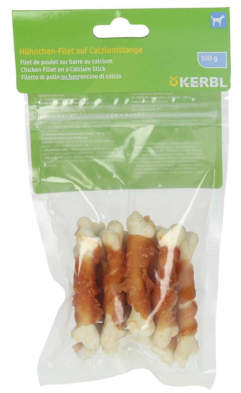 Kerbl Filetto di pollo su barra di calcio Kerbl Filetto di pollo su barra di calcio