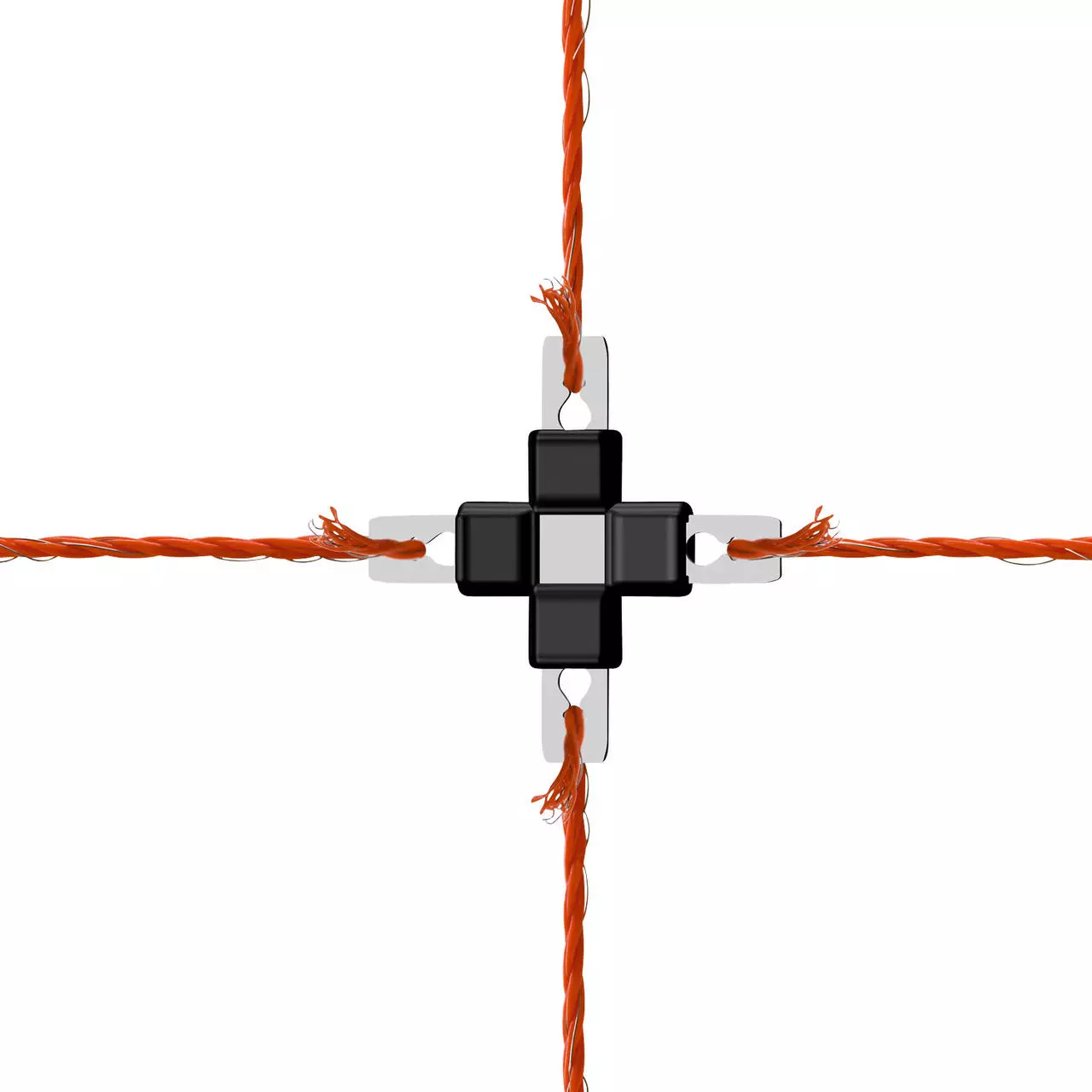 Litzclip Litzen-Kreuzverbinder 3 mm, 5 Stück