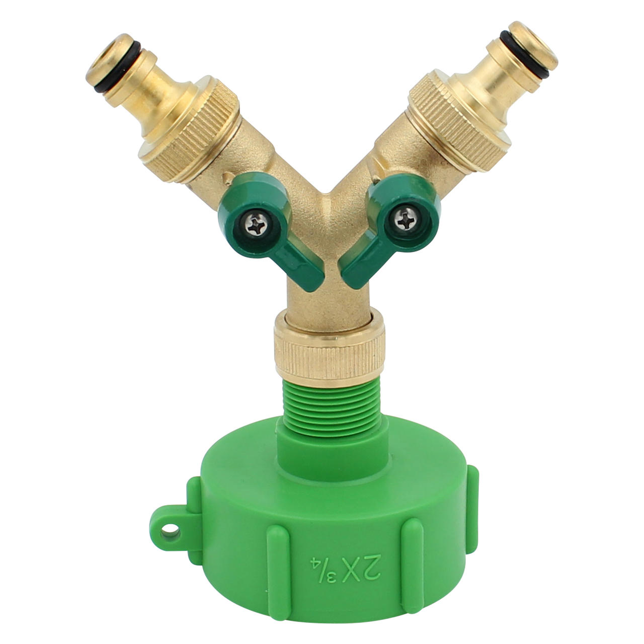 Adattatore IBC a Y in metallo Adattatore IBC a Y in metallo