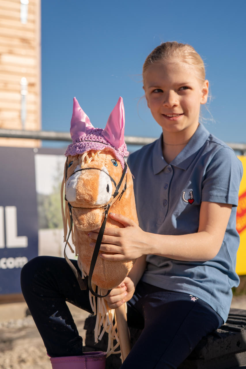 HKM Fliegenhaube -Hobby Horsing-