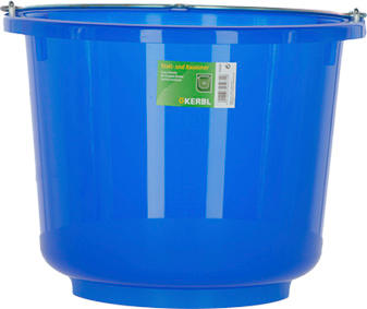 Kerbl Secchio stabile e da costruzione, trasparente, 12 l