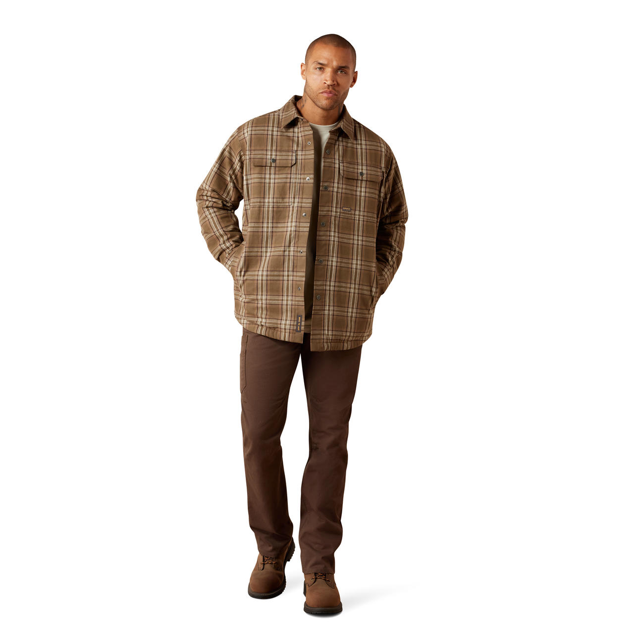 ARIAT Flannel Isulated Shirt, Herren