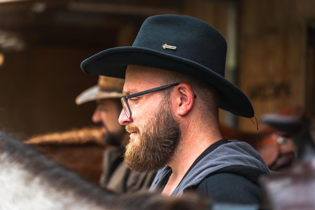 Scippis Chapeau en feutre de laine Bandit