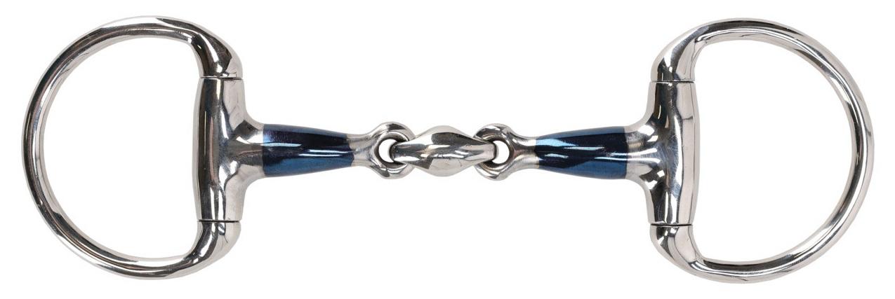 QHP Olivenkopfgebiss, doppelt gebrochen 14mm