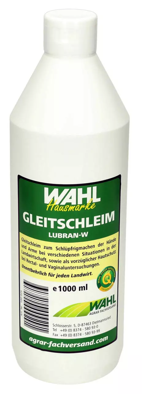 WAHL-Hausmarke Gleitschleim für Rinder 1 Liter