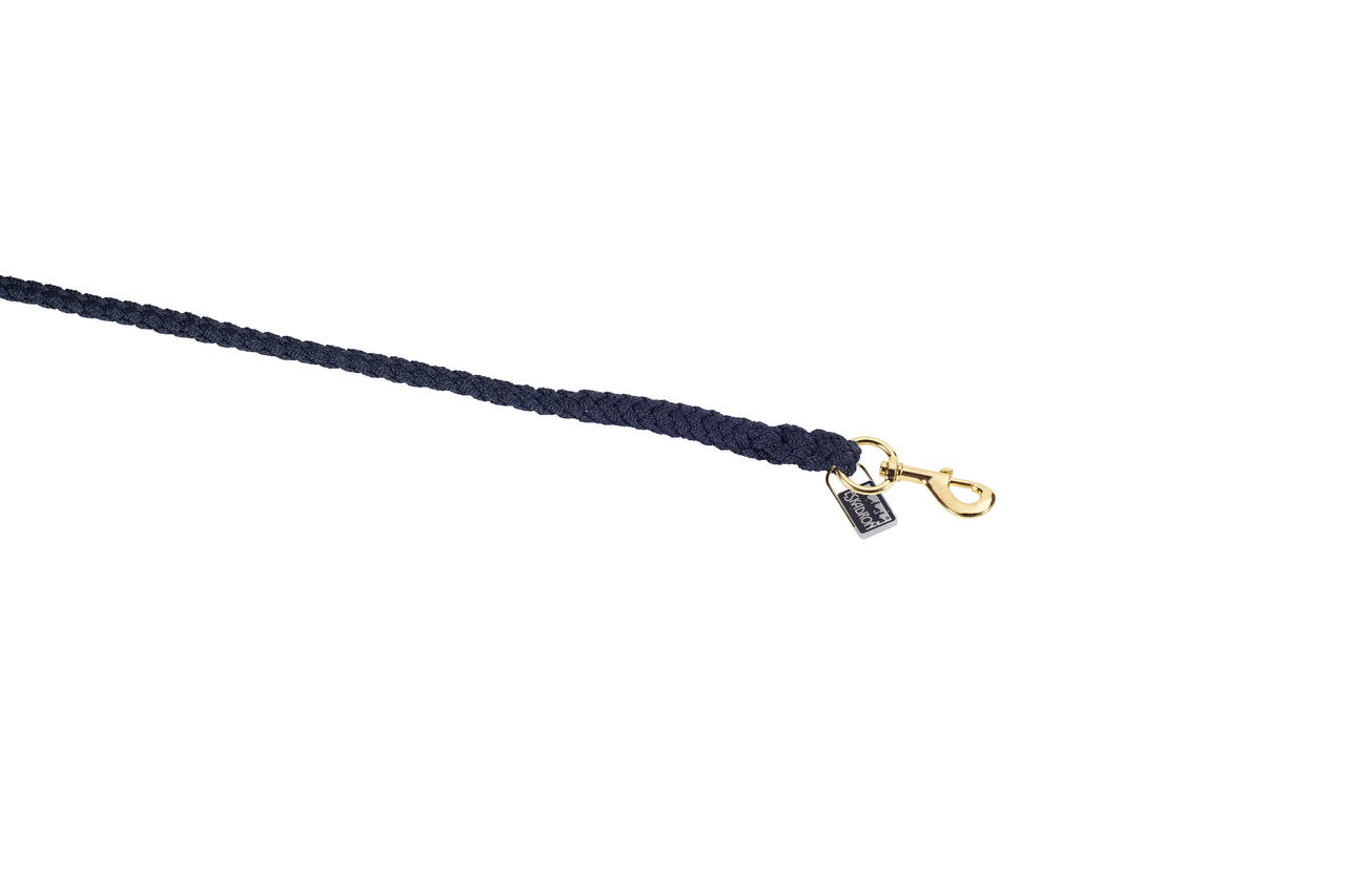 Eskadron Führstrick mit Karabiner gold Eskadron Führstrick mit Karabiner gold