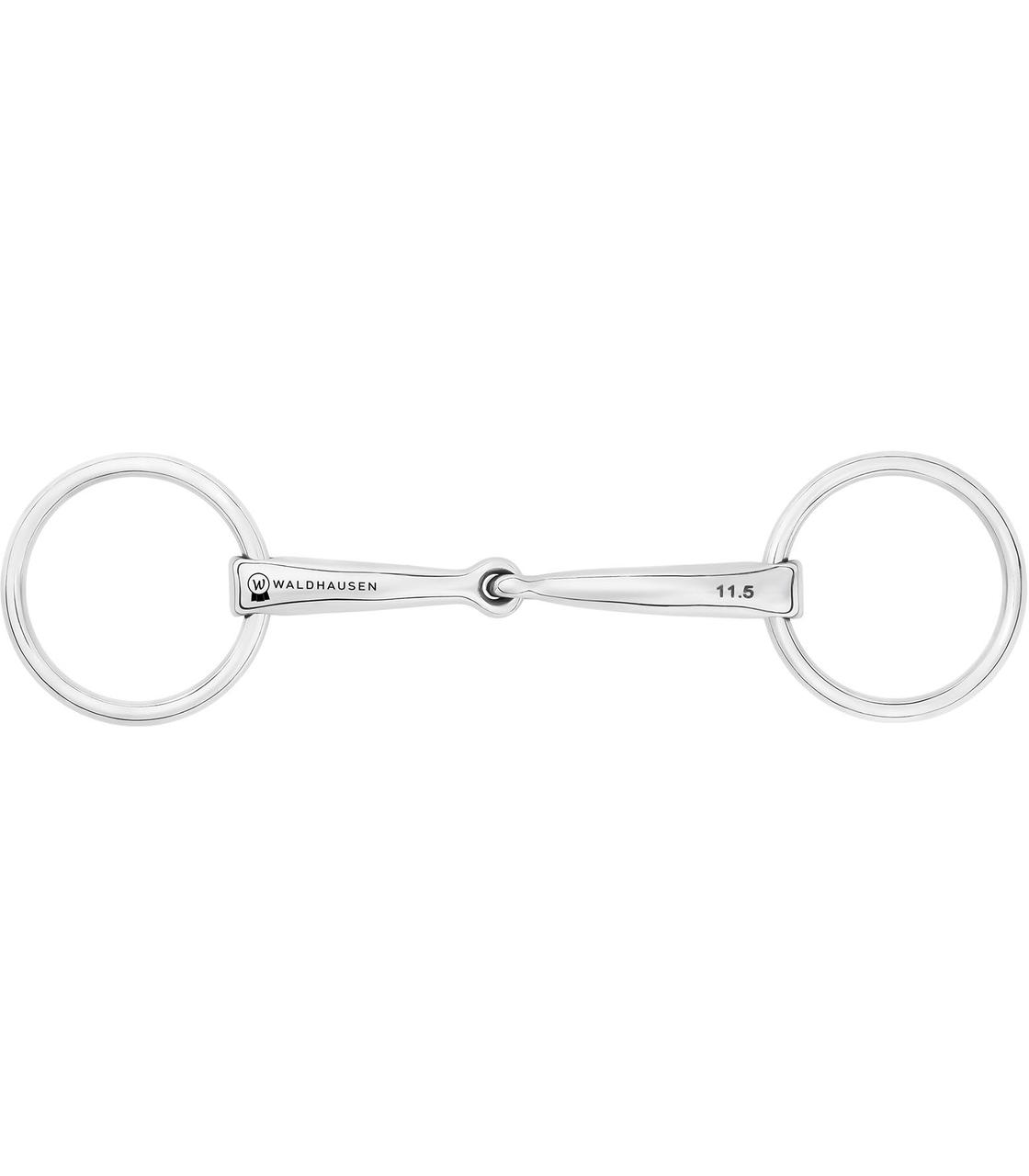Waldhausen Filetto ad anelli per pony, singolo snodo 14 mm Waldhausen Filetto ad anelli per pony, singolo snodo 14 mm