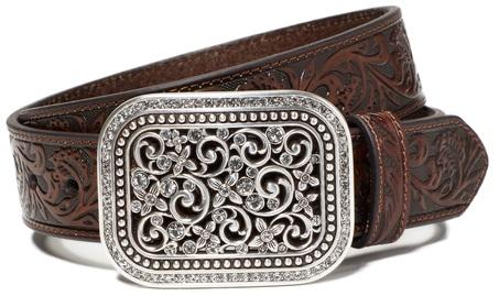 ARIAT Rhinestone Fillagree Belt