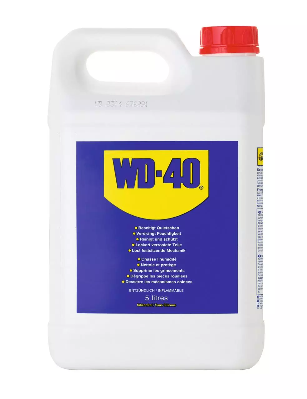 WD-40 Multifunktionsprodukt Kanister - 5 l