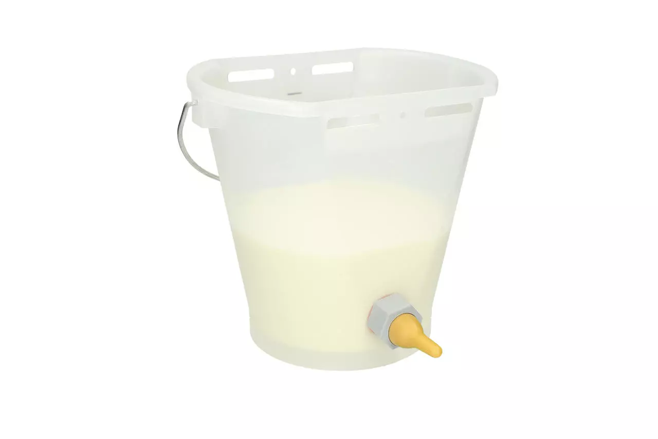 Hiko Lämmer Tränkeeimer mit 1 Saugstelle,TL9 Hiko Lämmer Tränkeeimer mit 1 Saugstelle,TL9