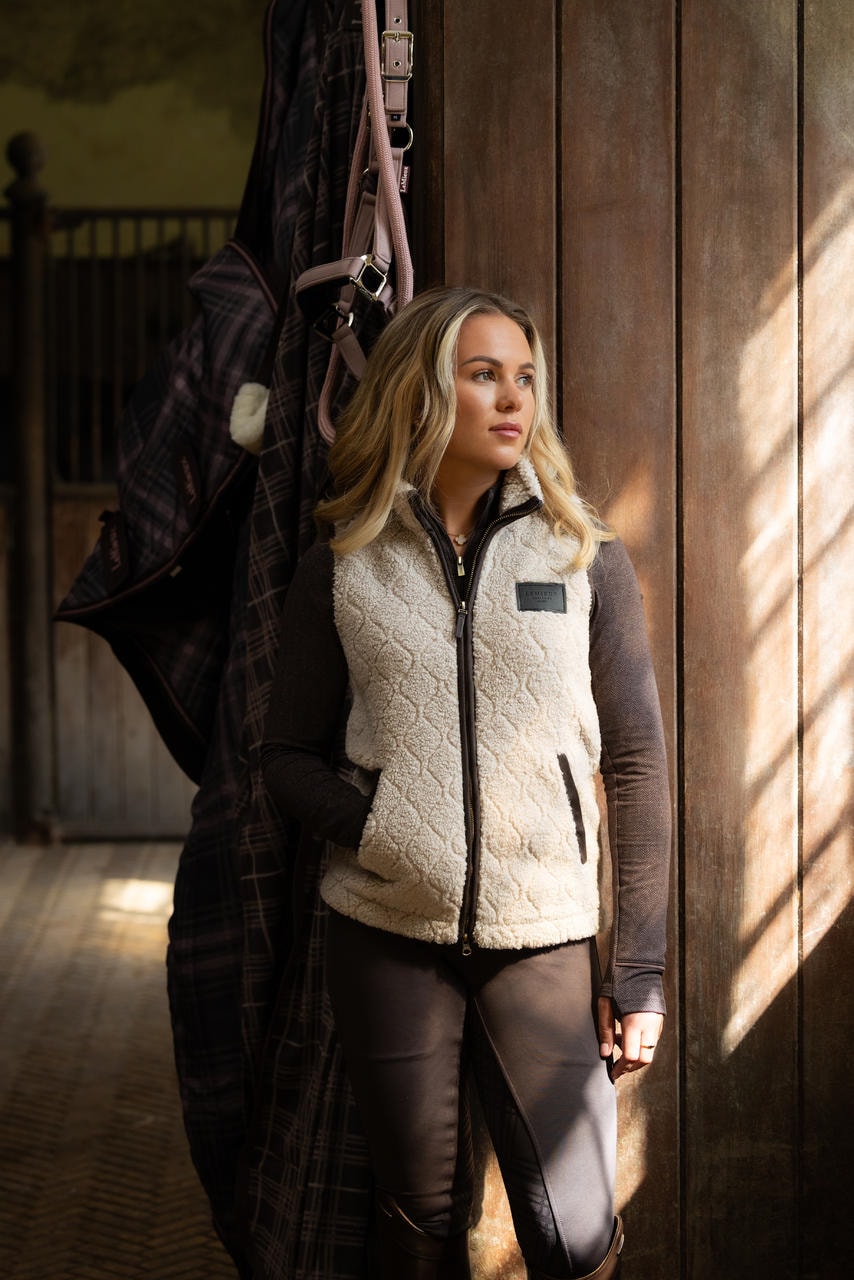 LeMieux Gilet en polaire Teddy Heritage