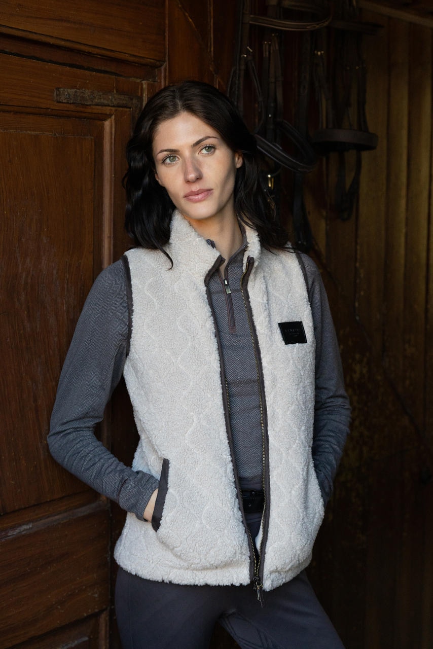 LeMieux Gilet en polaire Teddy Heritage