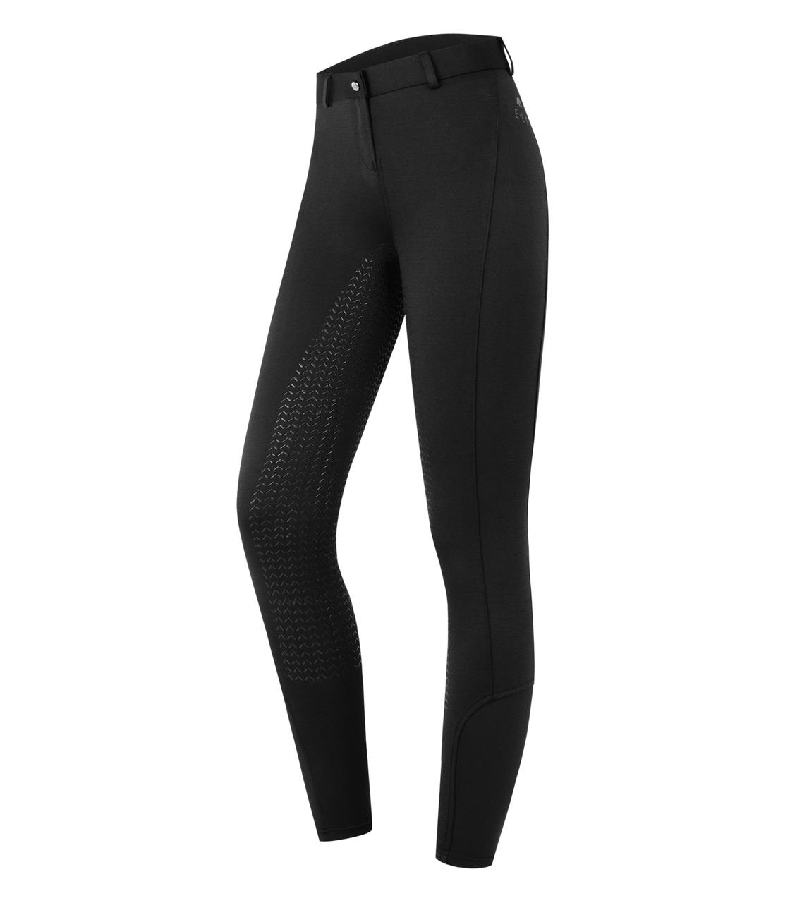 ELT Pantaloni da equitazione termici in silicone Essential da donna ELT Pantaloni da equitazione termici in silicone Essential da donna