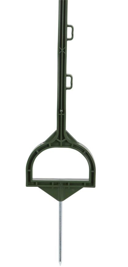 AKO Steigbügelpfahl 158cm, grün - 5 ST