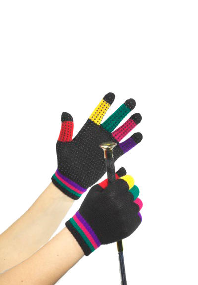 Kerbl Guanto da equitazione Magic Grippy, per bambini