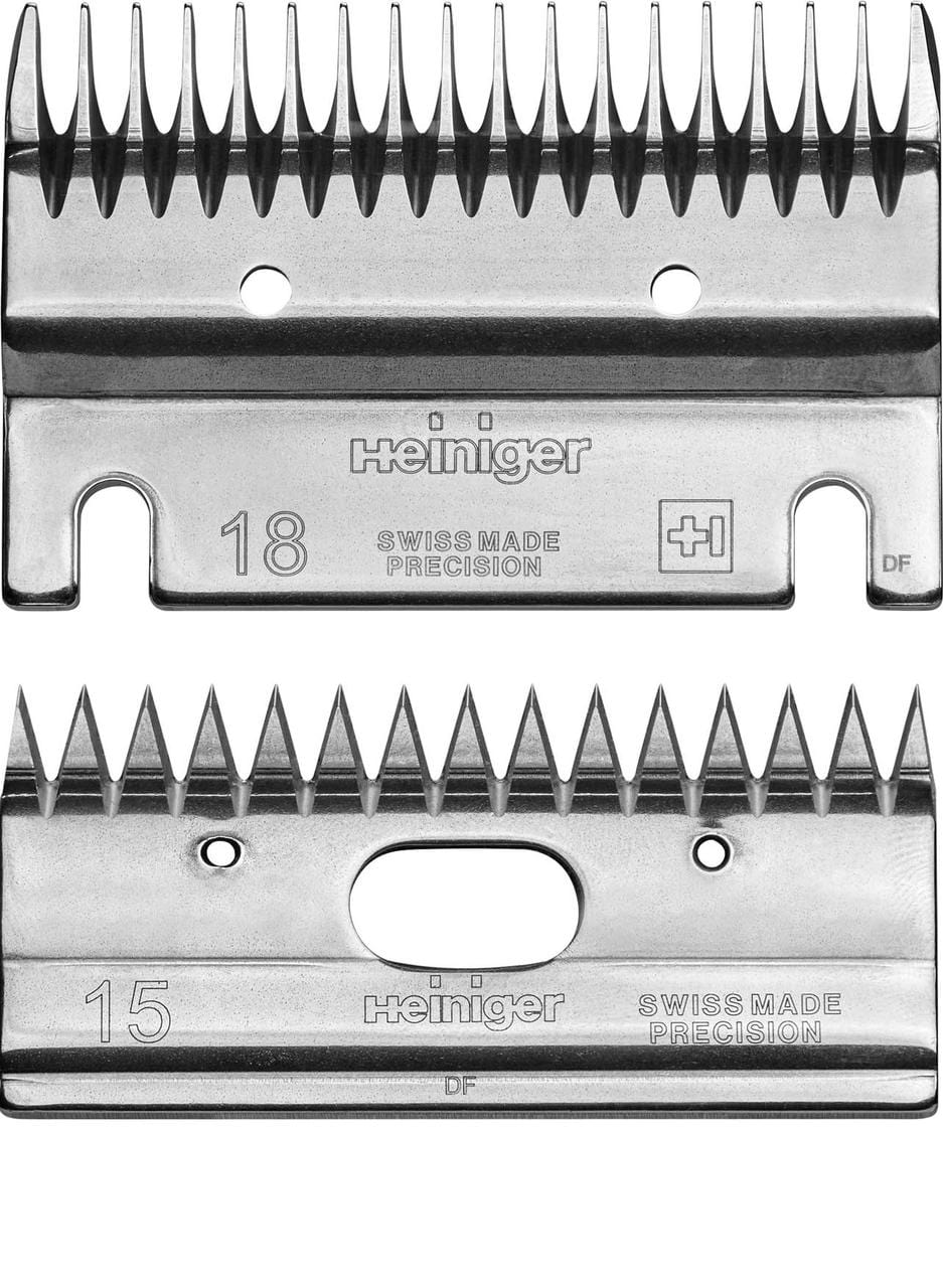 Heiniger Schermesser Set 18/15