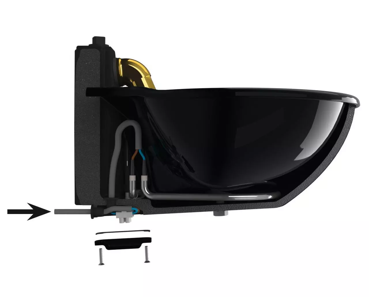 Kerbl Tränkebecken beheizbar 24 V, 50 Watt