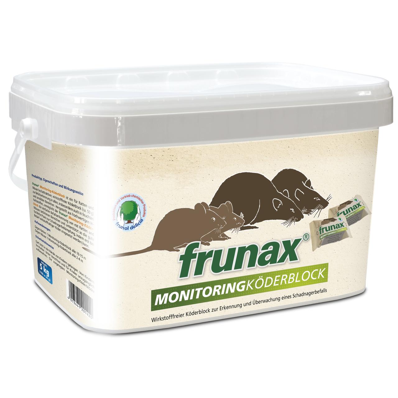 Frunol Delicia frunax Monitoring Köderblock 2,5 kg Frunol Delicia frunax Monitoring Köderblock 2,5 kg