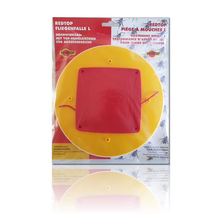 REDTOP Trappola per mosche, misura L, 3 litri