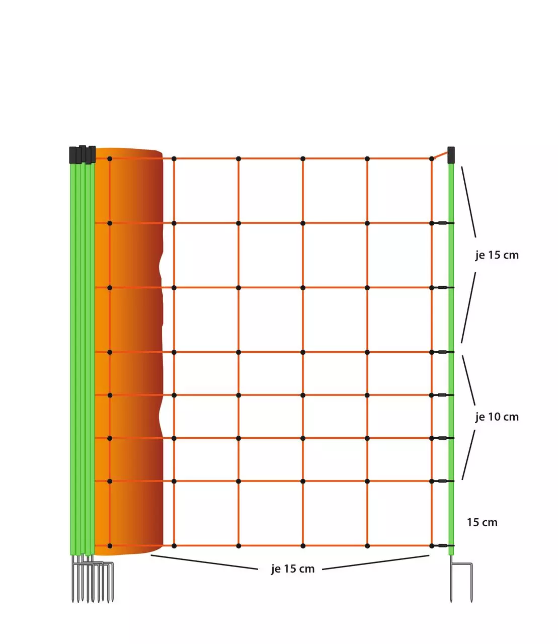 Göbel EURONETZ / Schafnetz, 90 cm hoch