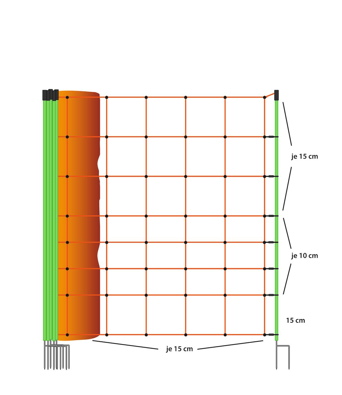 Göbel Euronetz – rete per ovini, alta 90 cm