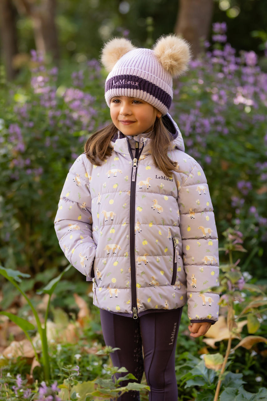 LeMieux Mini berretto con due pompon