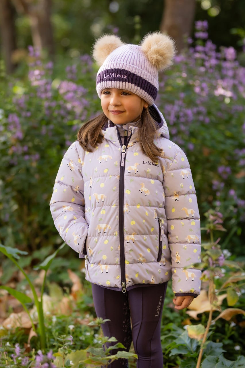 LeMieux Mini berretto con due pompon