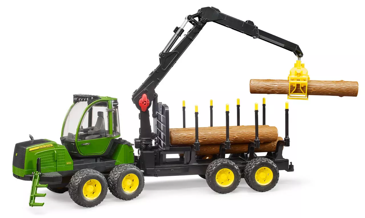 Bruder John Deere 1210E Rückezug