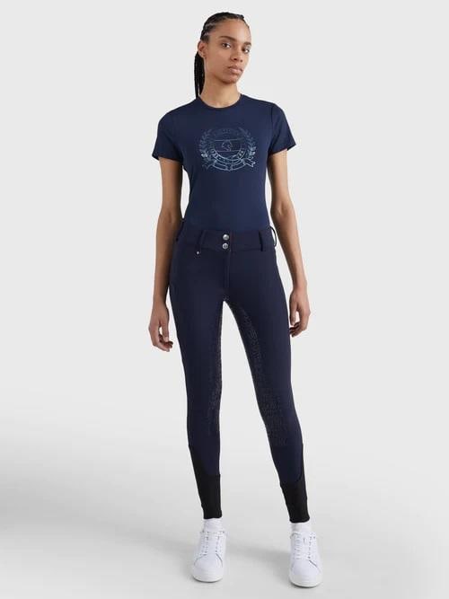 Tommy Hilfiger Pantaloni da equitazione donna a sella intera Pro