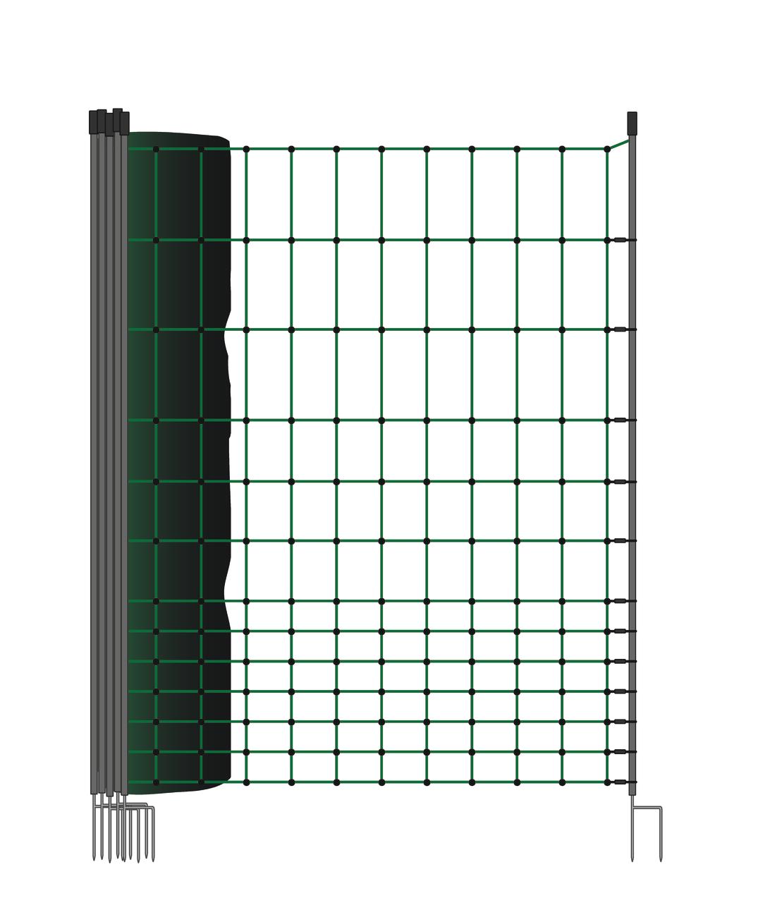 WAHL-FENCE Hundezaun 105cm, Doppelspitze