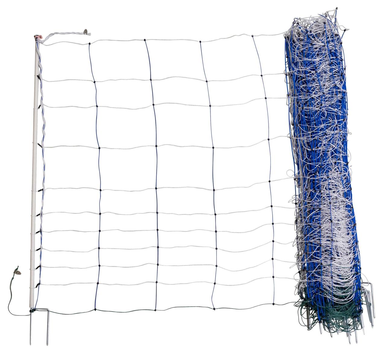 AKO TitanNet – rete per ovini, alta 145 cm, blu/bianca