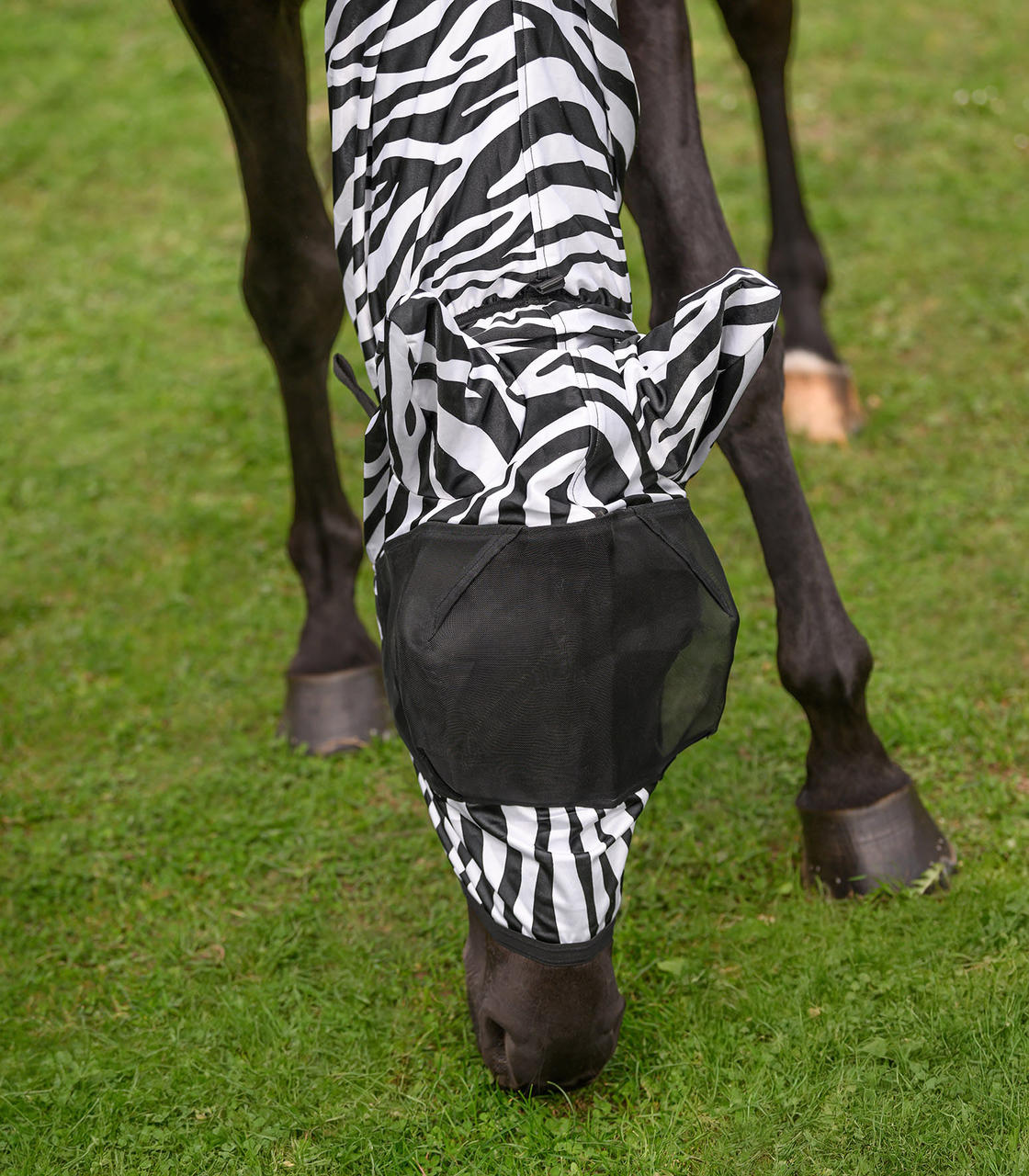 Waldhausen Maschera antimosche anti-eczema Zebra