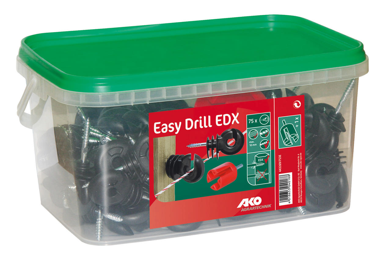 AKO Isolatore ad anello Easy Drill EDX - 75 pezzi in scatola AKO Isolatore ad anello Easy Drill EDX - 75 pezzi in scatola