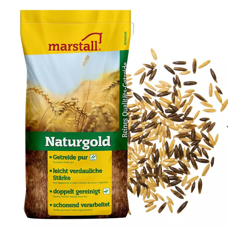 marstall Naturgold Schwarz-Gold-Hafer (ganz) marstall Naturgold Schwarz-Gold-Hafer (ganz)