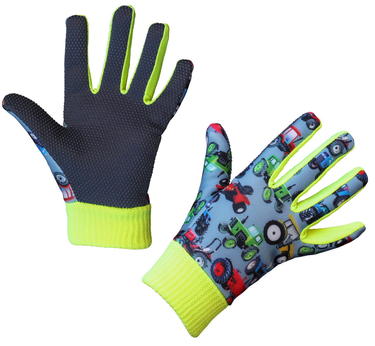 Kerbl Kinderhandschuh Joy - Traktor 6-8