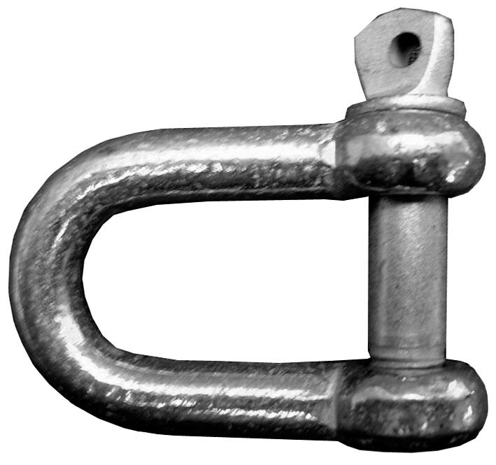 Schäkel gerade - versch. Größen 10 mm