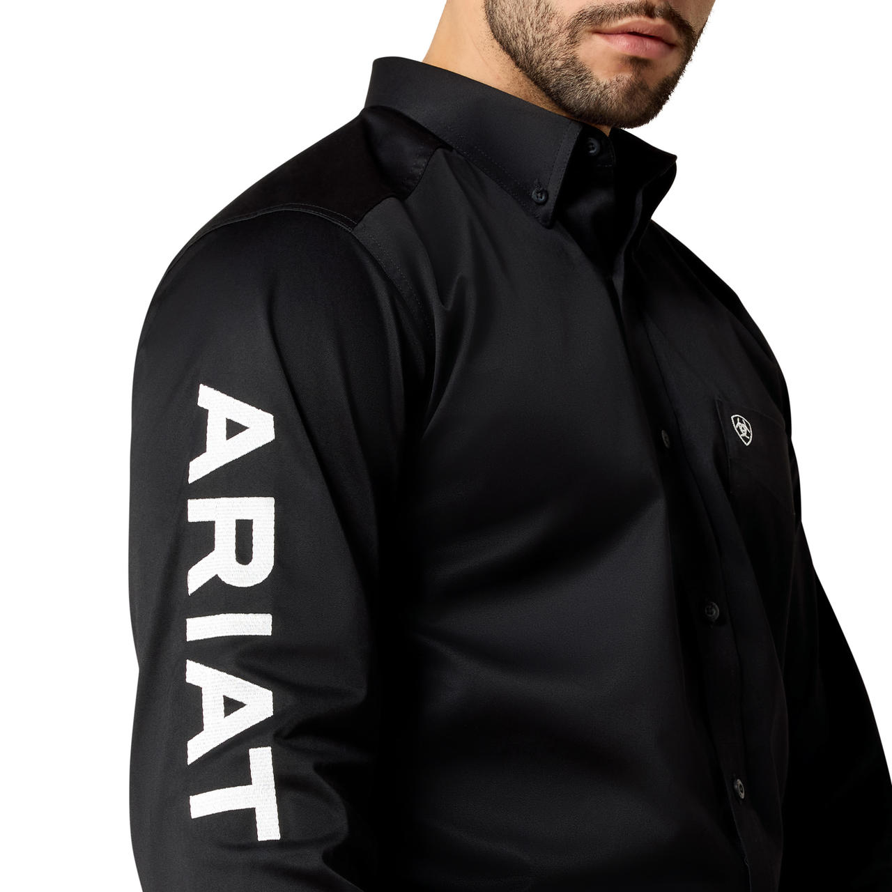 ARIAT Team Logo Twill Fitted Shirt